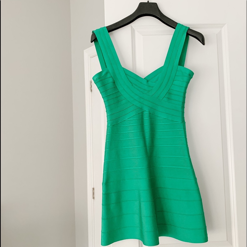 💯Authentic Hervé Leger Elisha Bandage dress XS - Picture 10 of 13